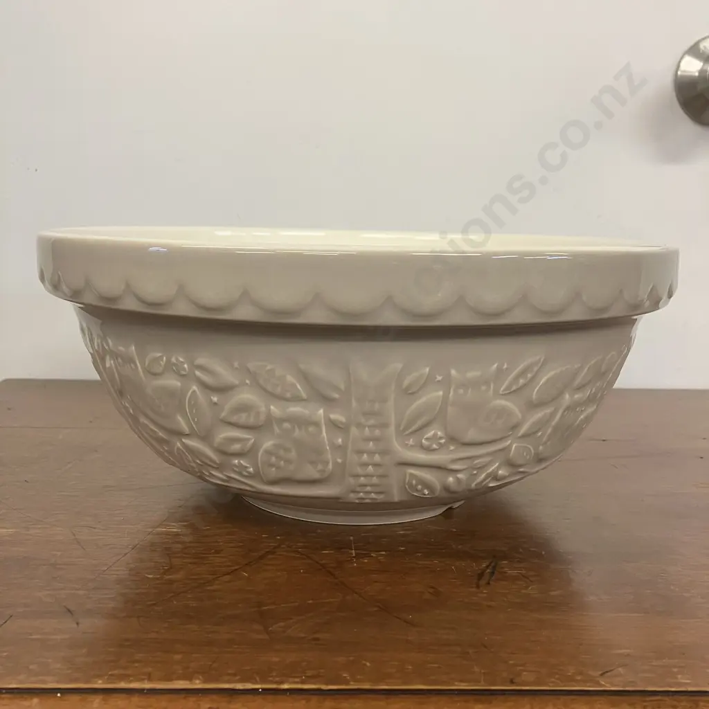 Mason Cash ‘In The Forest’ Stone Owl 18 Mixing Bowl 28cm Image 1++