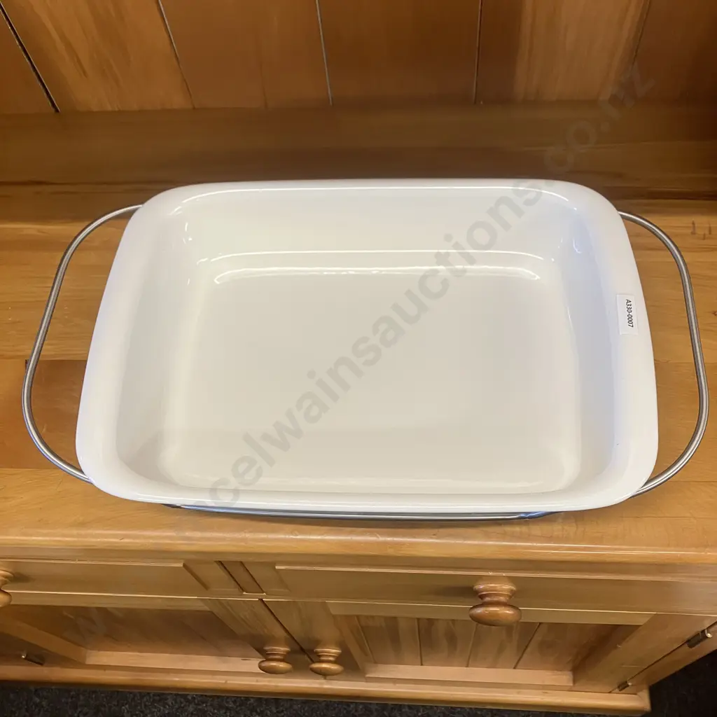 Villeroy & Boch Vilbofour Fine China Ceramicplus Baking / Lasagna Dish With Metal Stand #1748 Image 1++