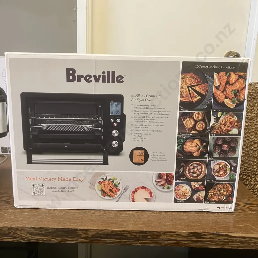 Breville All In 1 Compact Air Fryer Oven - LOV660MTB, New In The Box Image 1++
