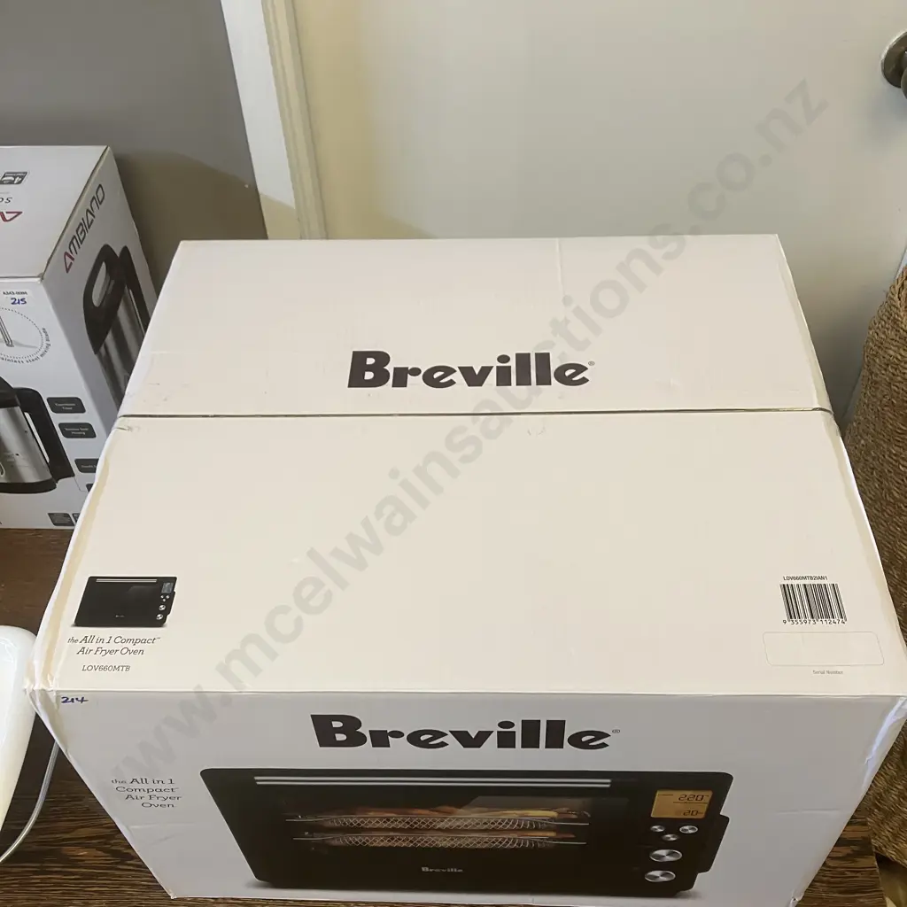 Breville All In 1 Compact Air Fryer Oven - LOV660MTB, New In The Box Image 1++