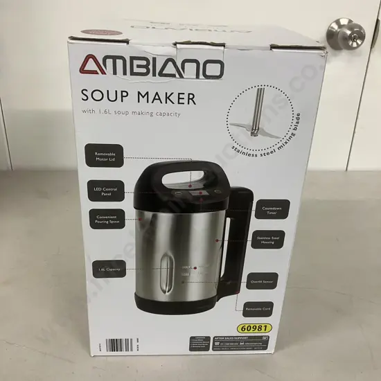 Ambiano 1.6 Litre Soup Maker