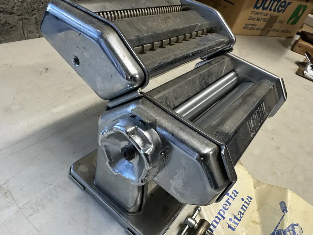 IMPERIA SP150 - Tipo Lusso Heavy Duty Pasta Machine Made In Italy Image 1++