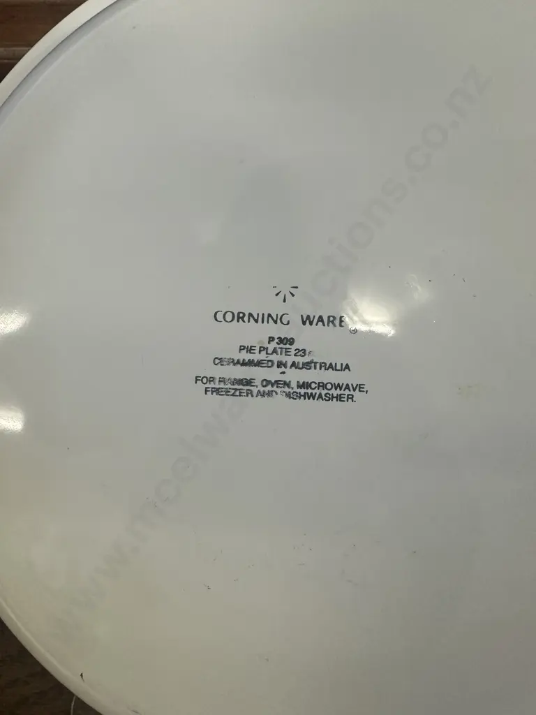 Corning Ware Cornflower 9" Pie Plate Model P.309 Image 1++
