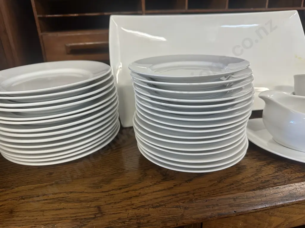 Assorted White Crockery Items Including Maxwell Willams, Levenes Etc  Image 1++