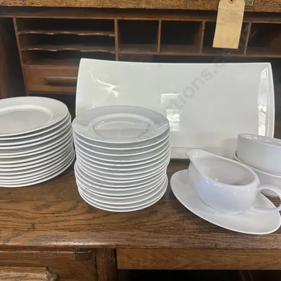 Assorted White Crockery Items Including Maxwell Willams, Levenes Etc 