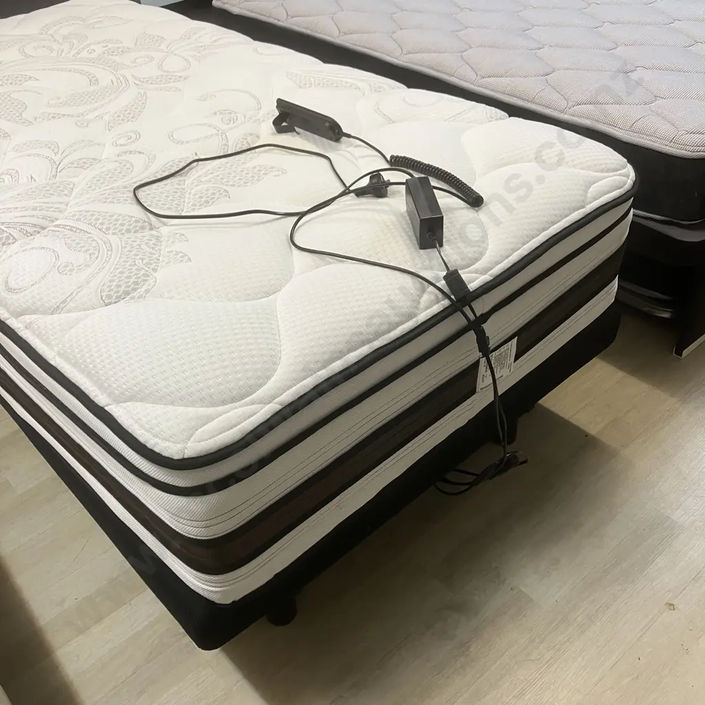 Sleepyhead Powered Adjustable King Single Bed With Tattersfield Physiocare Celeste Mattress Image 1++