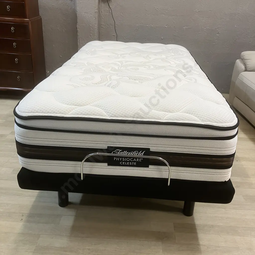 Sleepyhead Powered Adjustable King Single Bed With Tattersfield Physiocare Celeste Mattress Image 1++