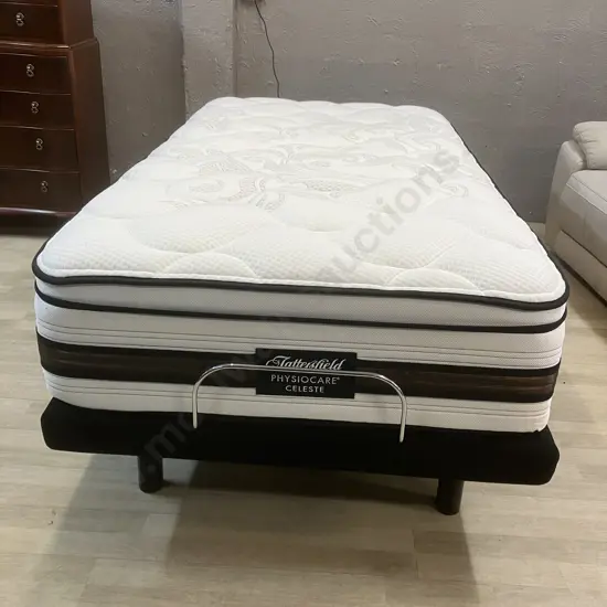 Sleepyhead Powered Adjustable King Single Bed With Tattersfield Physiocare Celeste Mattress