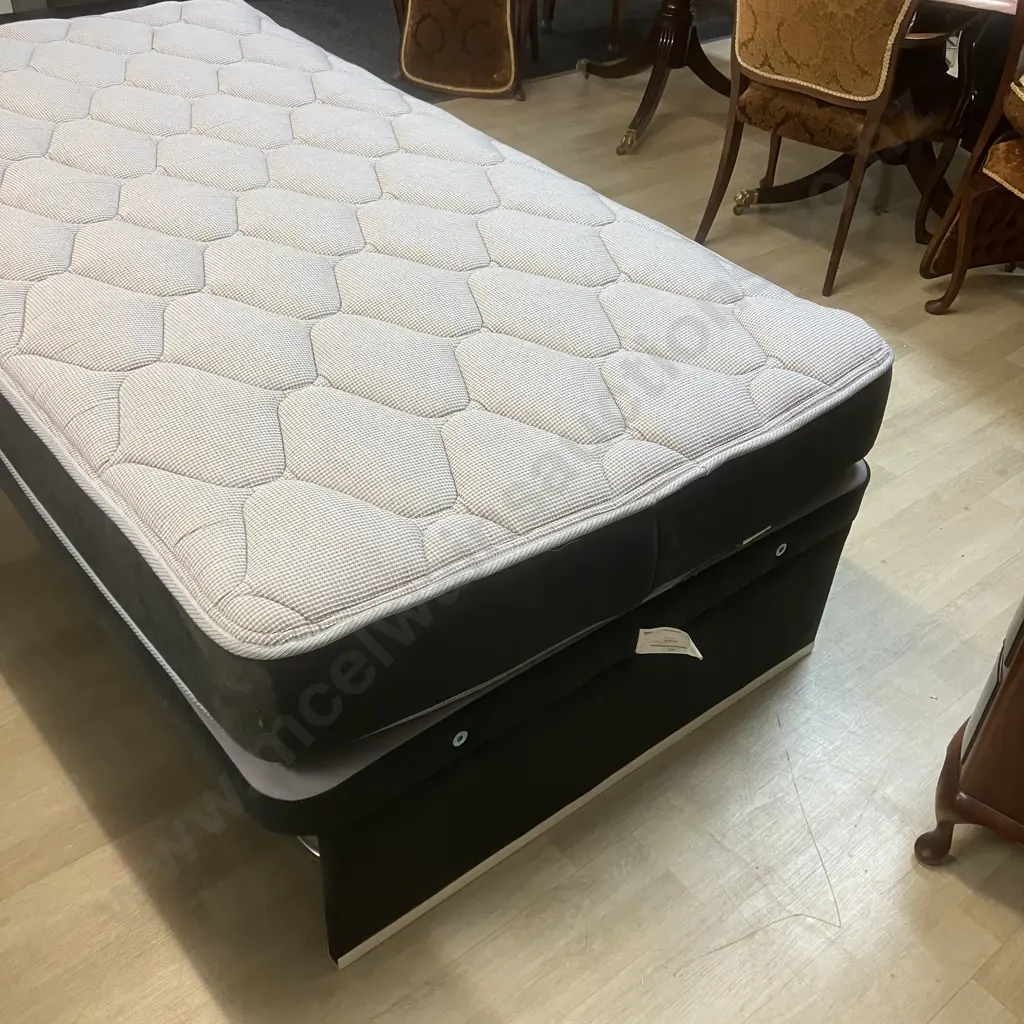 King Single Trundler Bed With Mattresses Image 1++