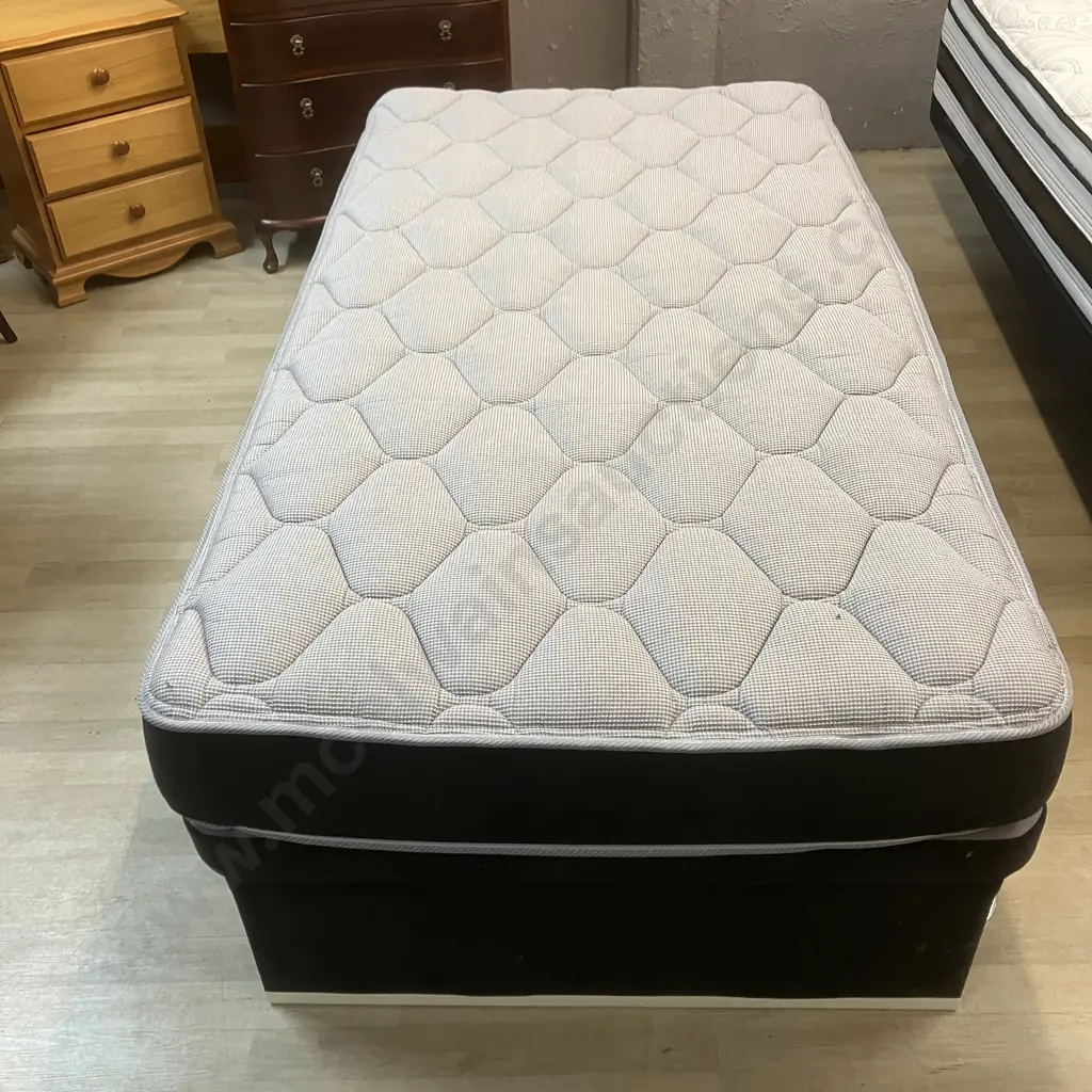 King Single Trundler Bed With Mattresses Image 1++