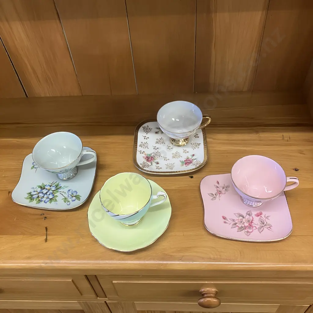 Vintage Cherry China Japan Duos, Toa Japan Duo & Roslyn Nu Era Duo Image 1++