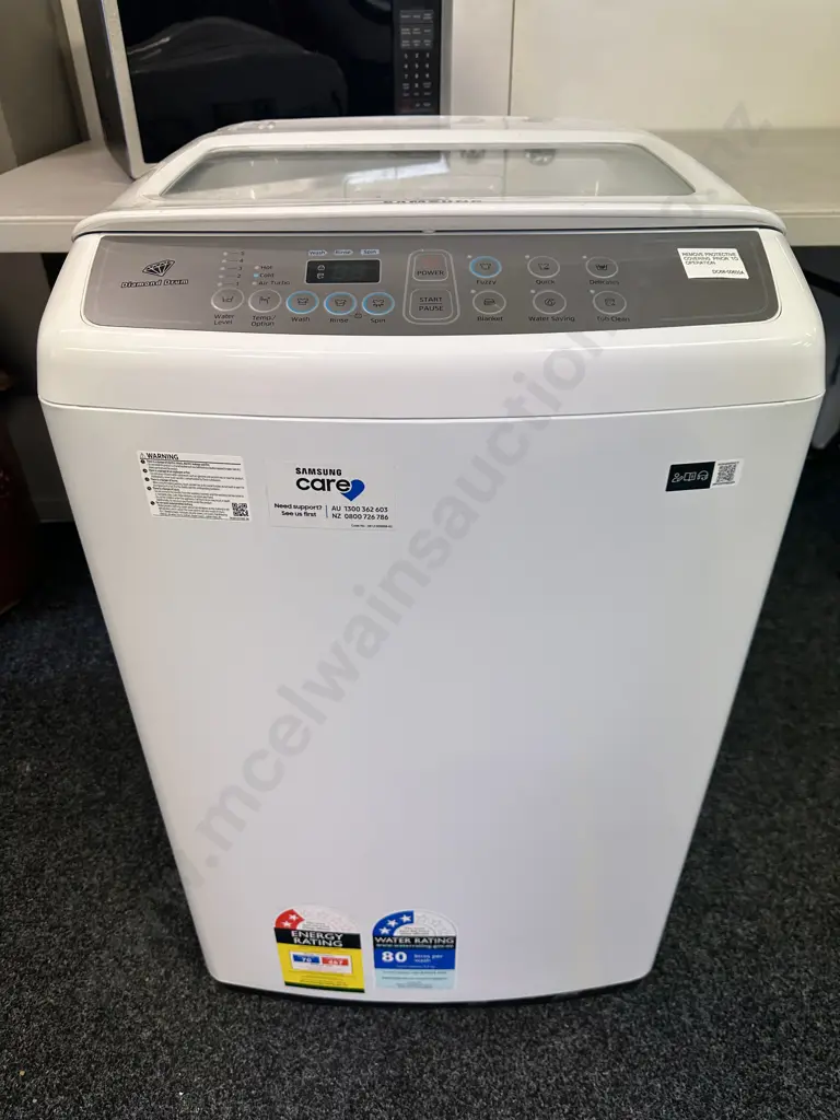 Samsung Top Load Washer 5.5kg With Diamond Drum Model WA55H4000 Image 1++