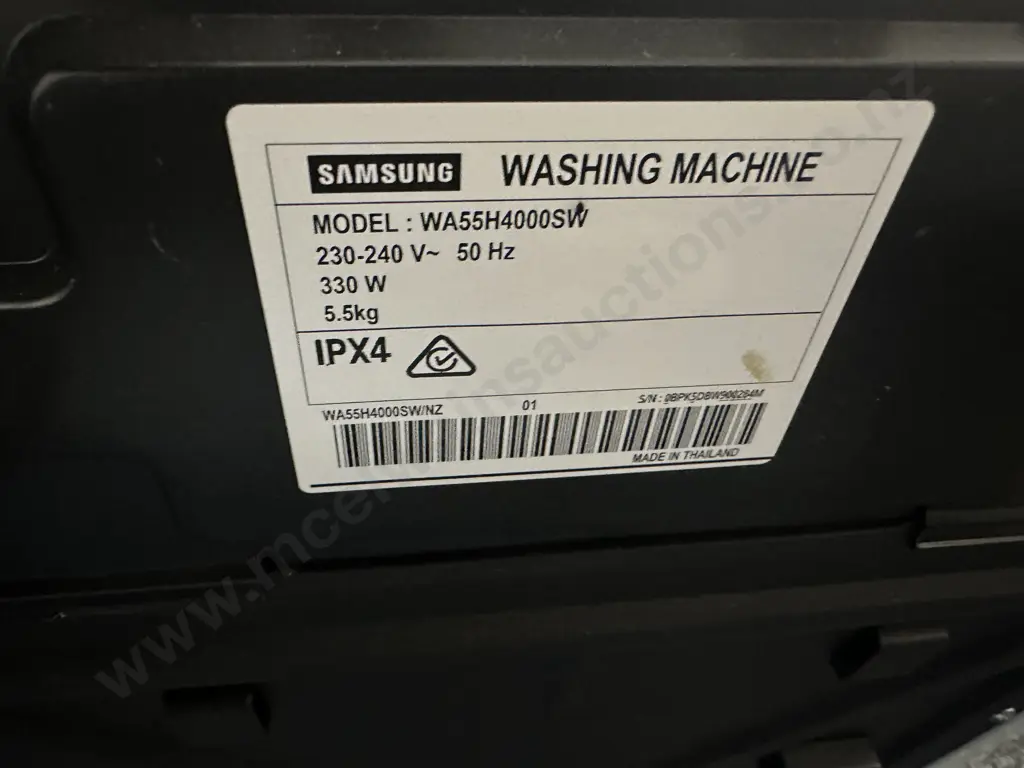 Samsung Top Load Washer 5.5kg With Diamond Drum Model WA55H4000 Image 1++