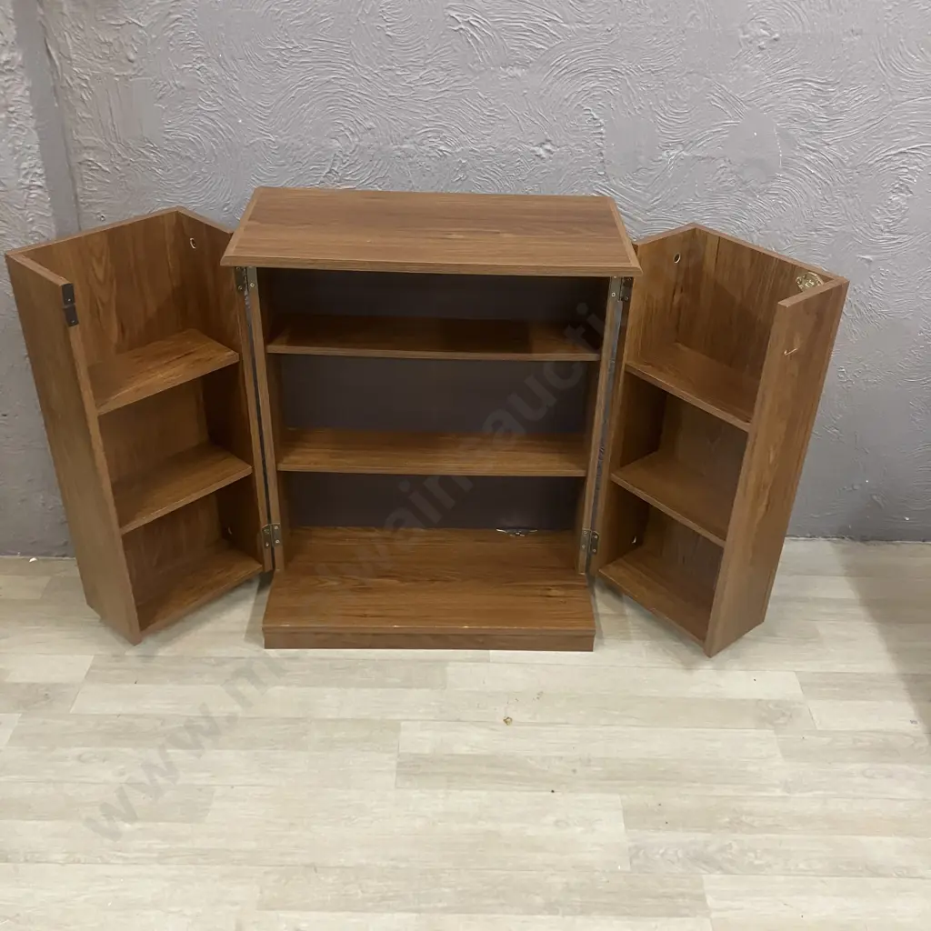 CD / DVD Storage Cupboard. H74.5 W60 D30cm Image 1++