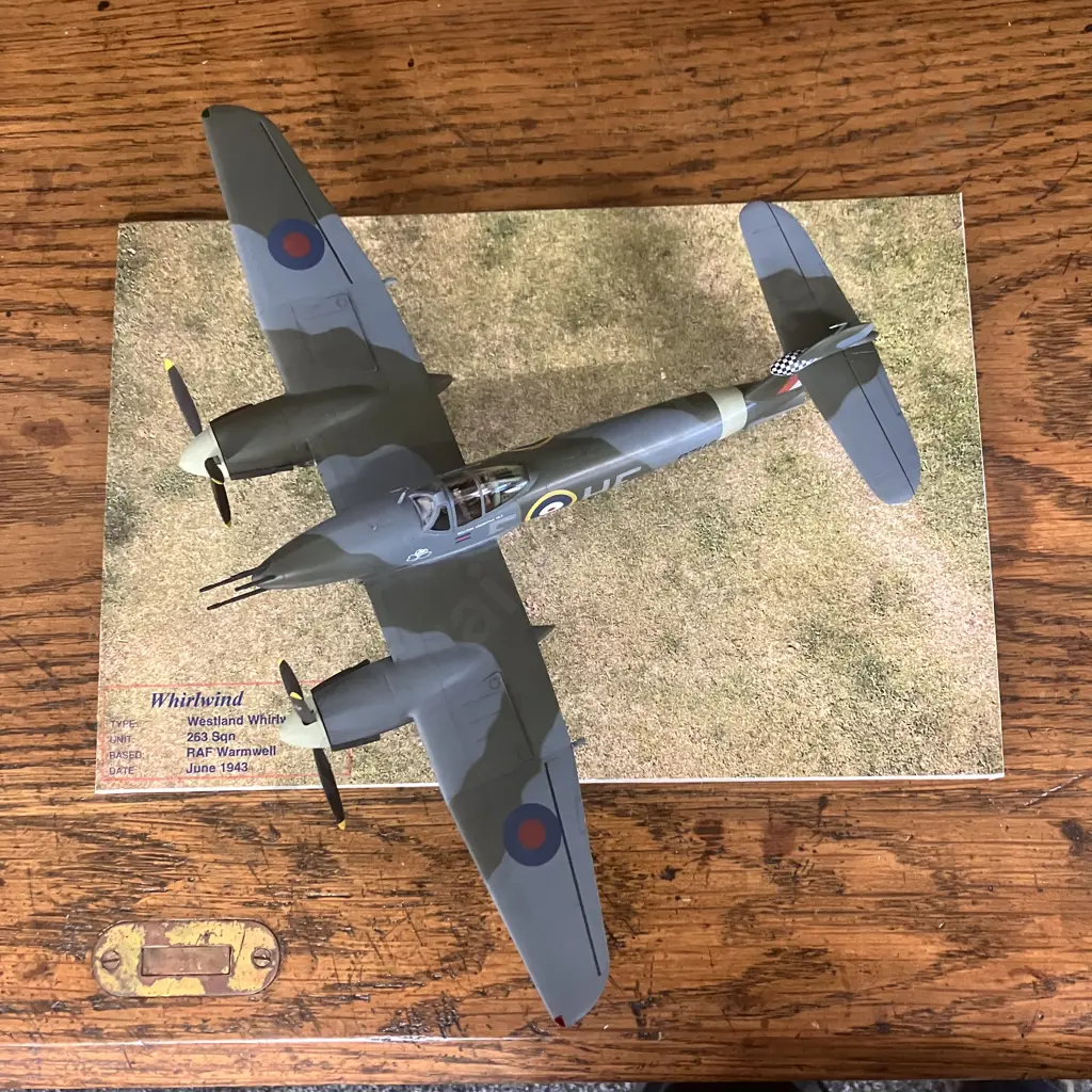 1:48 Westland Whirlwind Mk.1 Royal Air Force 263 Squadron, RAF Warmwell, June 1943 Image 1++