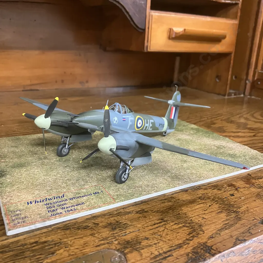1:48 Westland Whirlwind Mk.1 Royal Air Force 263 Squadron, RAF Warmwell, June 1943 Image 1++
