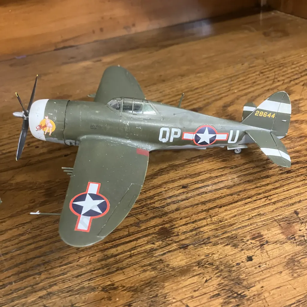 1:48 USAF P-51B Mustang & P-47 Thunderbolt Image 1++
