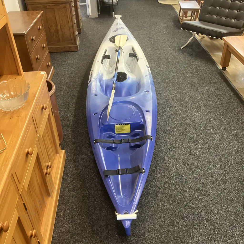 Perception Swing Kayak 3.98m With 2.2m Kayak Paddle - Canoe Sports Series 2000/175 Glass Fibre Reinforced Image 1++