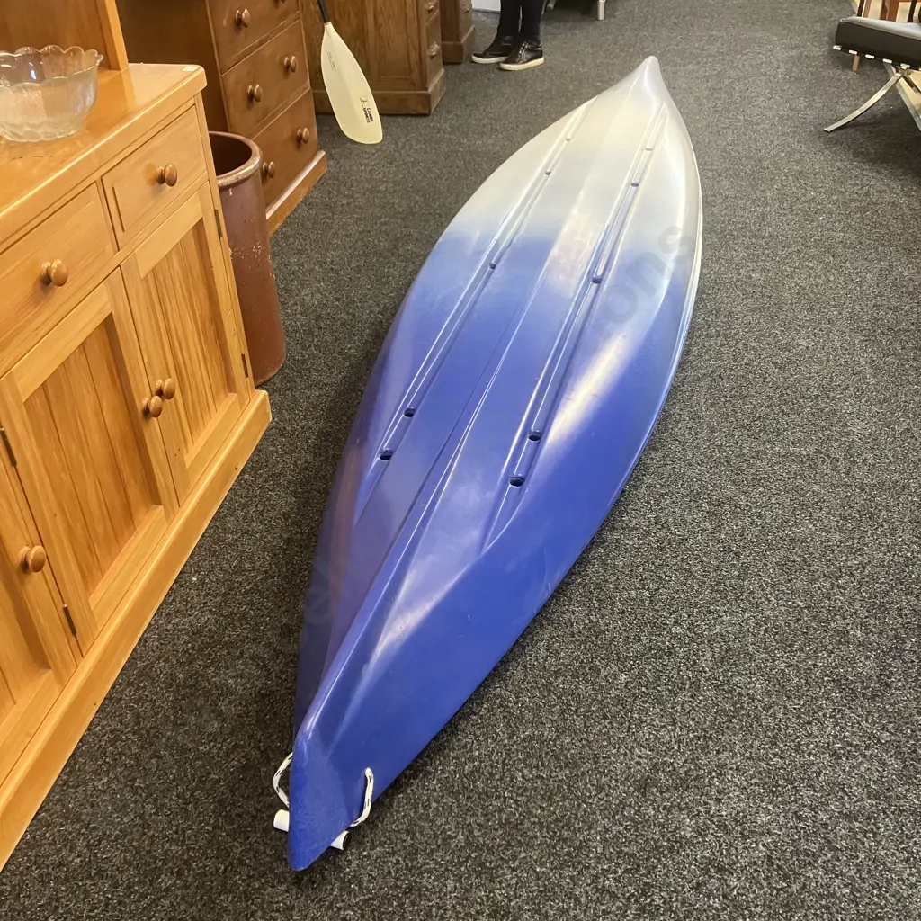Perception Swing Kayak 3.98m With 2.2m Kayak Paddle - Canoe Sports Series 2000/175 Glass Fibre Reinforced Image 1++