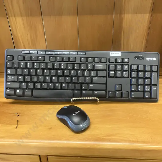 Logitech K270 Wireless Keyboard & M185 Wireless Mouse (No Dongles)