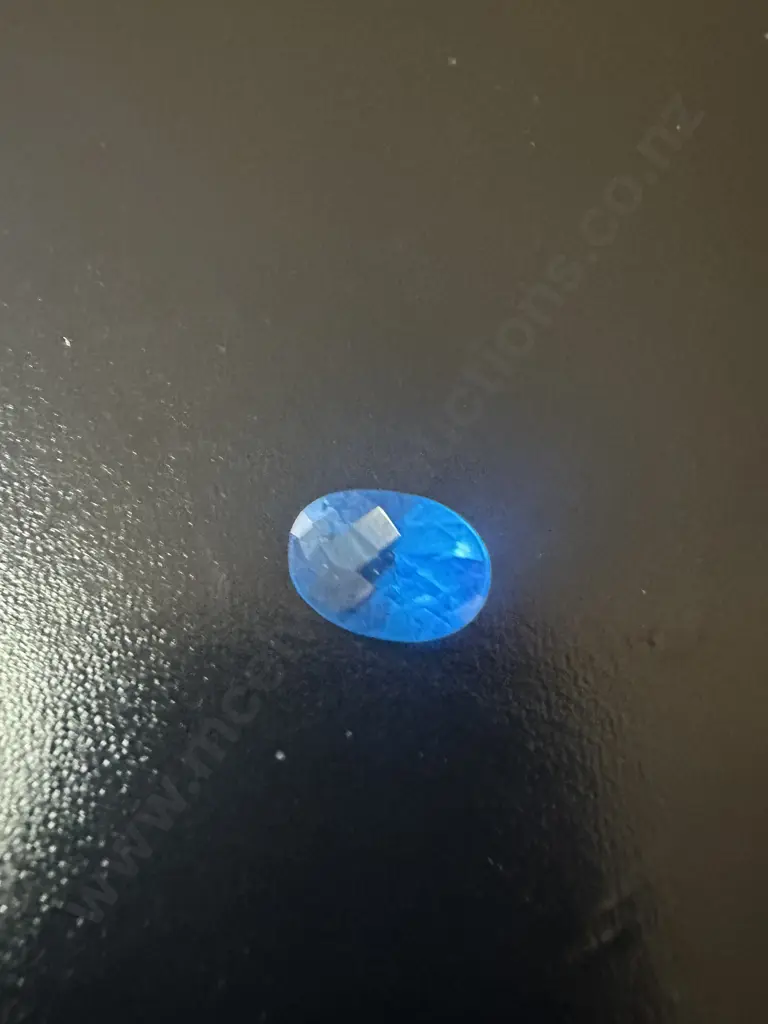 Topaz Swiss Oval Shape Gemstone 3.98ct Image 1++