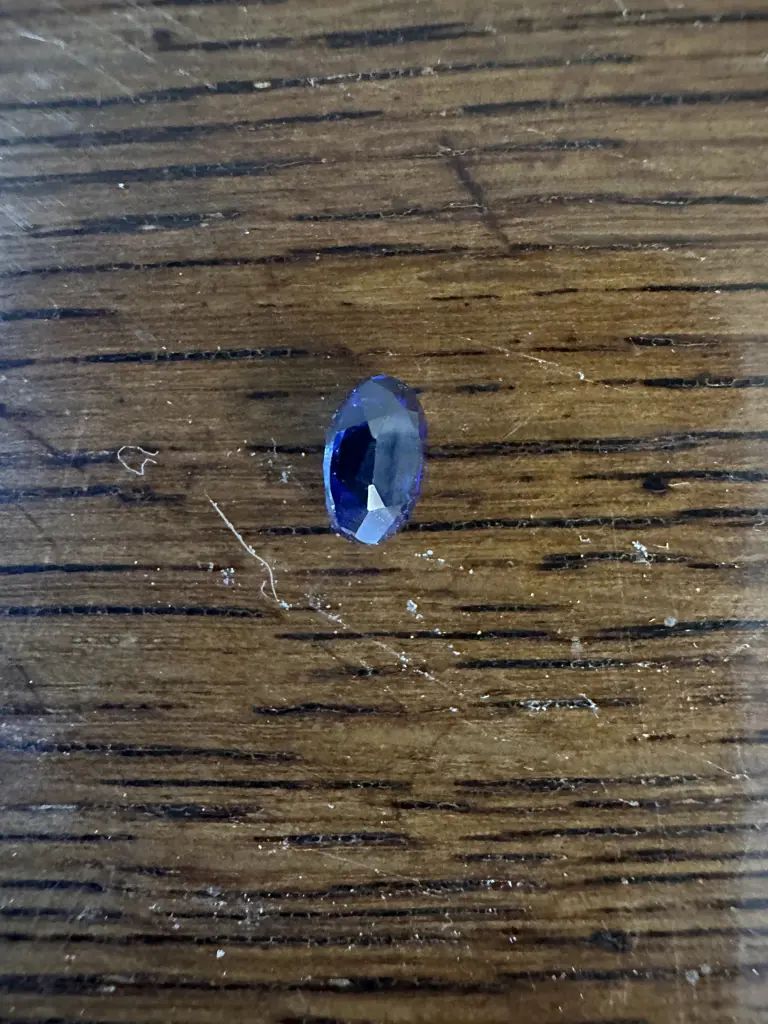 Midnight Blue Oval Sapphire 1.91ct Image 1++