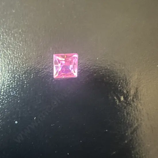 Topaz Pink Square Shaped Gemstone 2.3ct