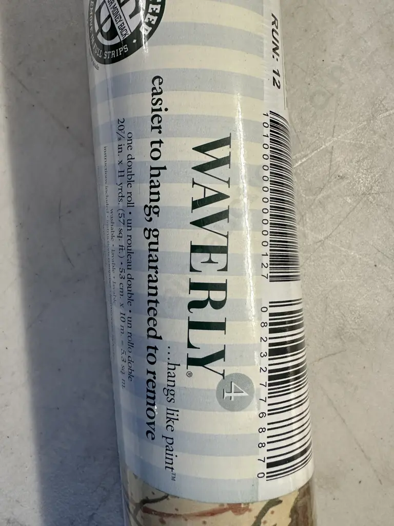 Vintage Waverly Wallpaper Pattern # 5510572 Run 12 Nine Full Rolls & One Part Roll Image 1++