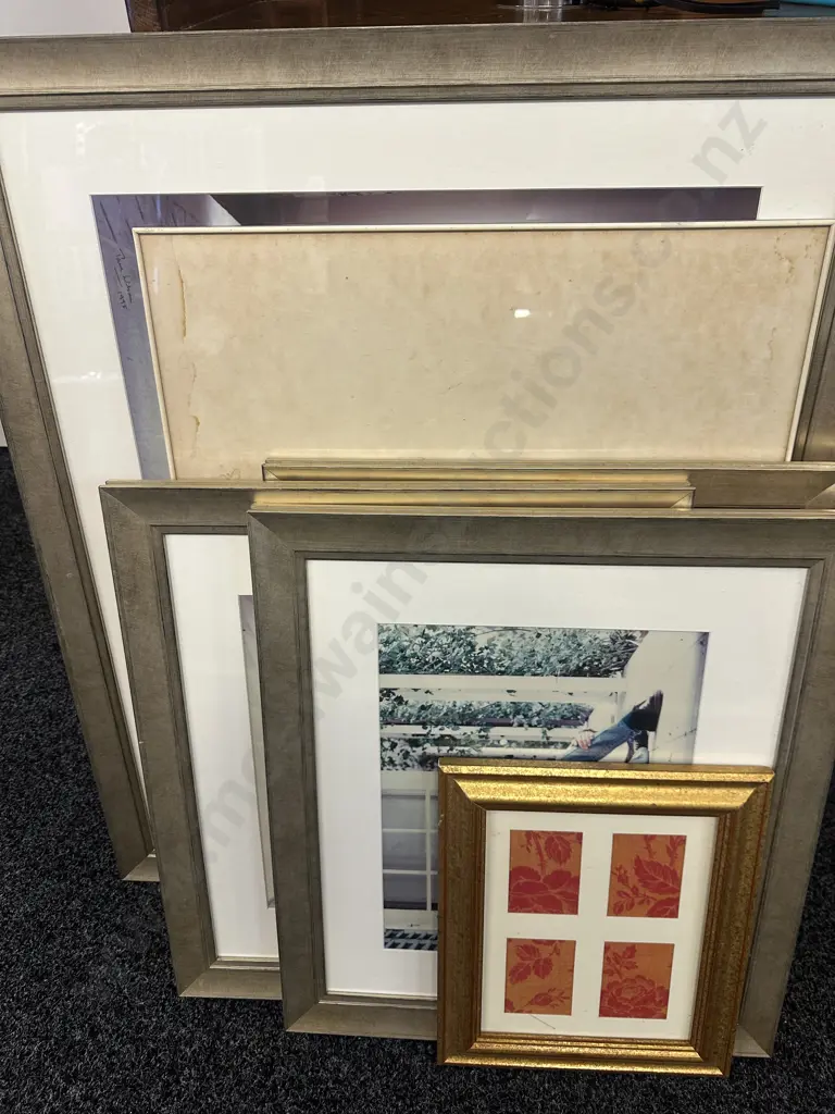 Assorted Gilt Frames Etc H32-82cm Image 1++