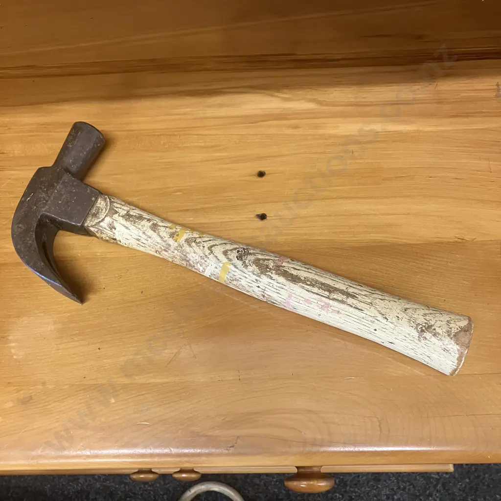 Rare Australian Made Cheney Drop Claw Nail Holding Hammer, 2 Ball Bearings Image 1++