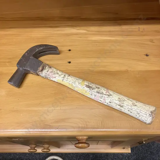 Rare Australian Made Cheney Drop Claw Nail Holding Hammer, 2 Ball Bearings
