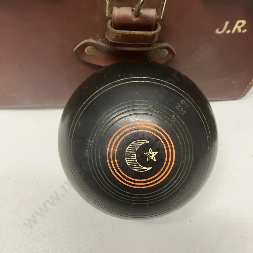 Vintage Items - Sirius 12x50 Field Binoculars, Bowling Balls In Case, B-D Champion Vet Syringe With Box Image 1++