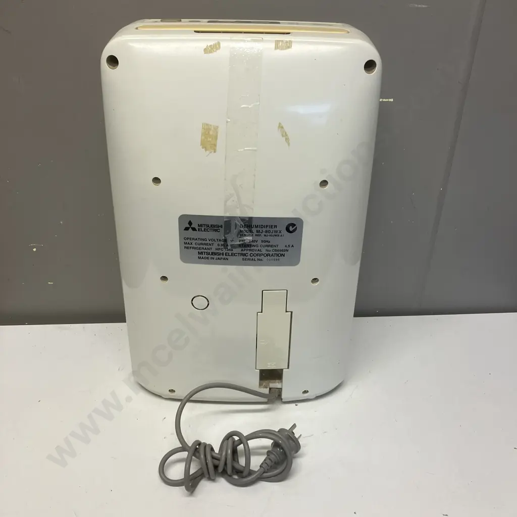 Mitsubishi Electric MJ-80JWX Dehumidifier Image 1++