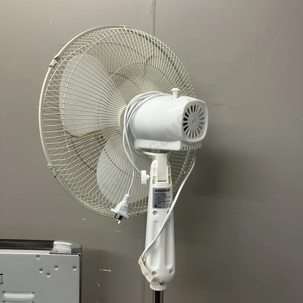 Nouveau Heater & Evantair Pedestal Fan Image 1++