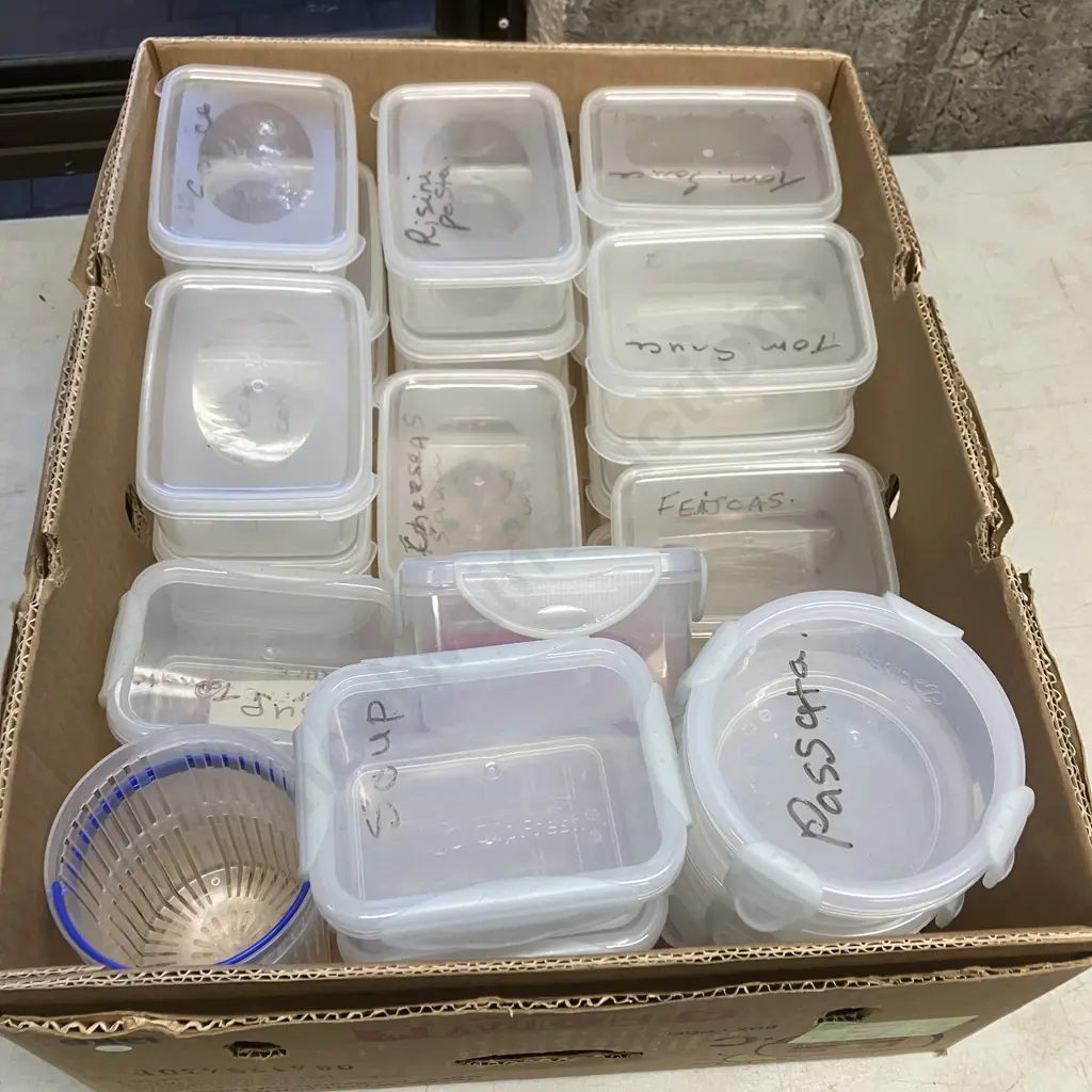 30 x Assorted Plastic Containers Including ClipFresh Image 1++