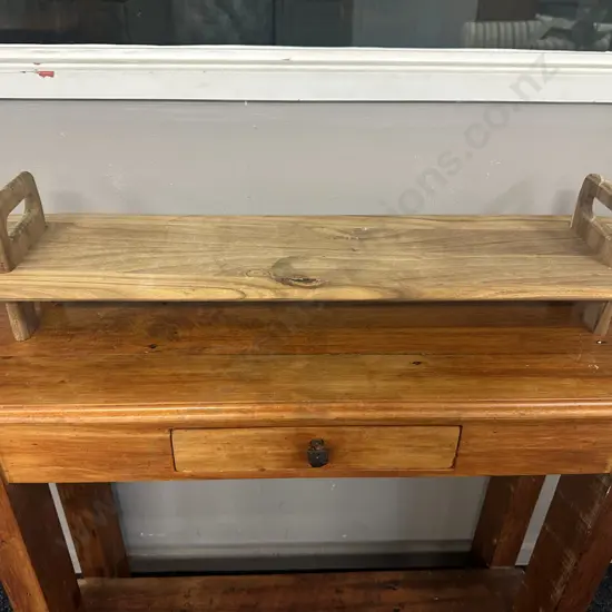 Wooden Handled Tapa's Serving Plank L95cm.