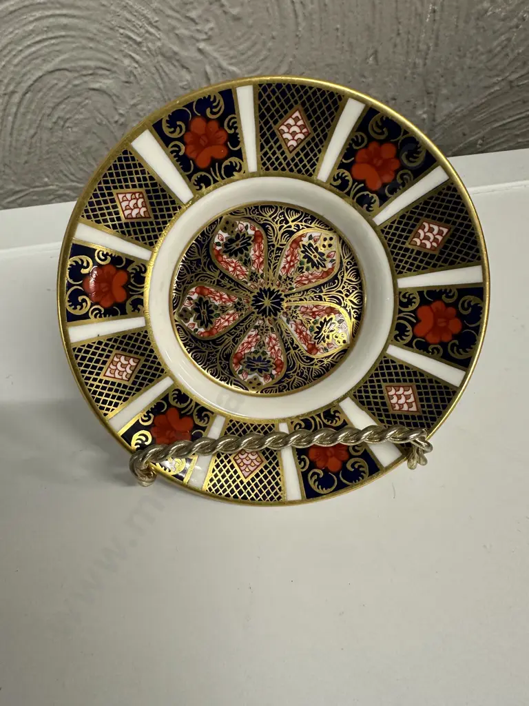 Royal Crown Derby Old Imari Dish Dia10.5cm. Image 1++