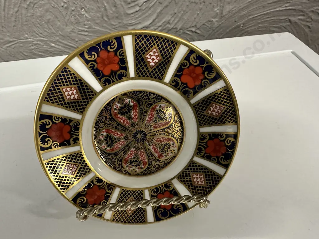 Royal Crown Derby Old Imari Dish Dia10.5cm. Image 1++