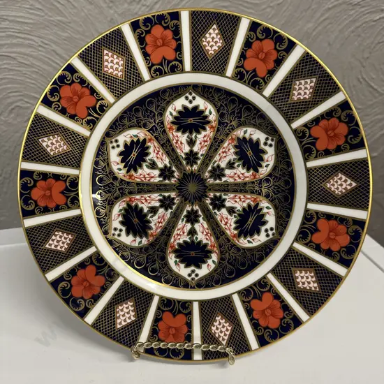  Royal Crown Derby Old Imari Dinner Plate Dia27cm.