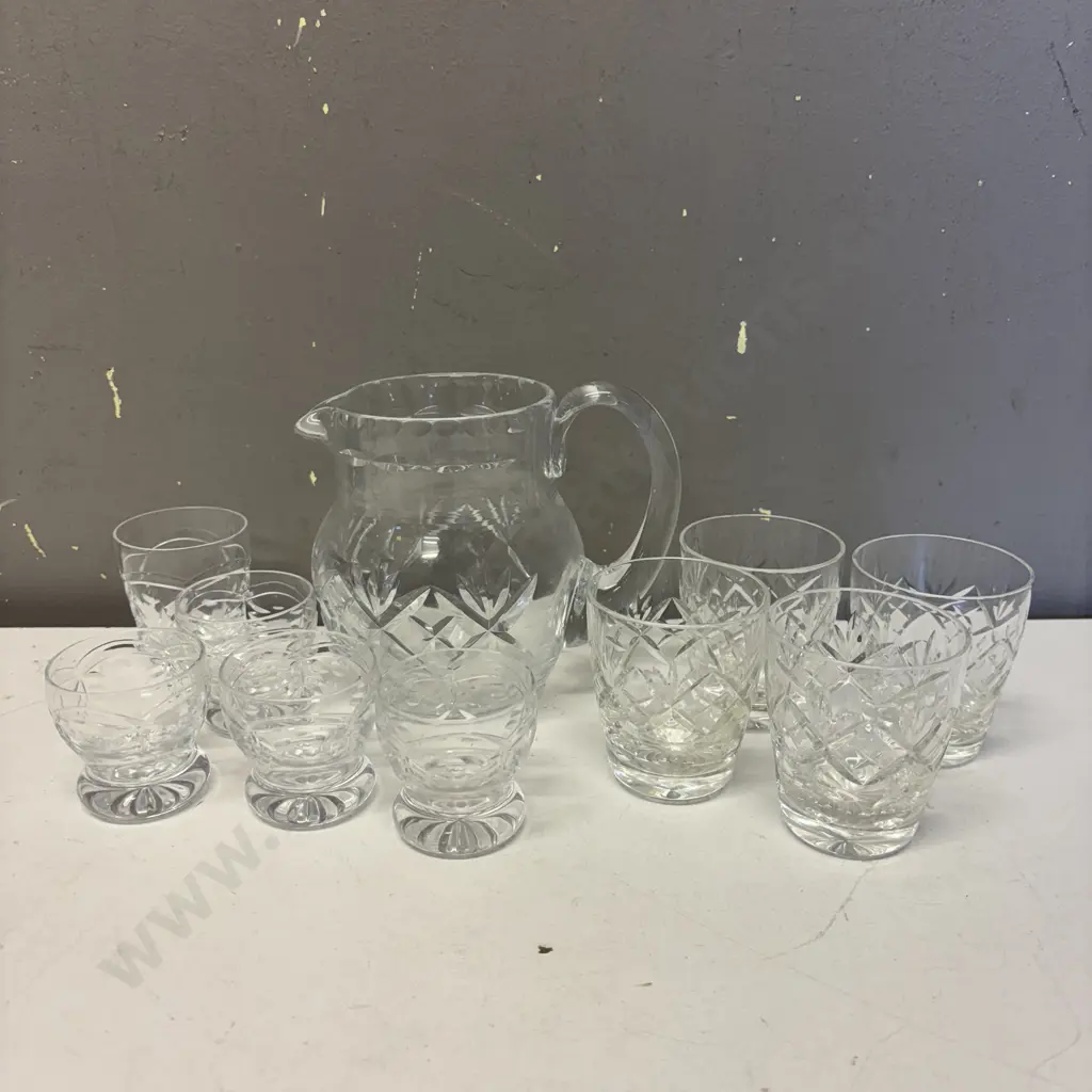 Assorted Crystal ware including Webb Corbett Image 1++