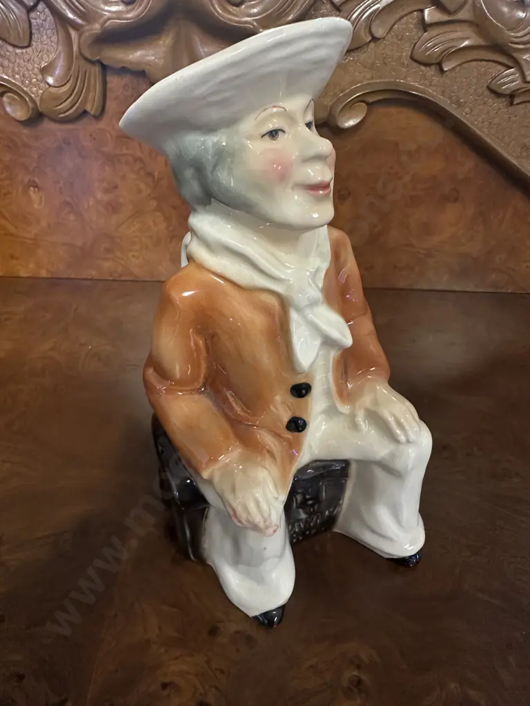 Vintage Kingston Pottery Hull Danny Boy Character Jug H25cm. Image 1++