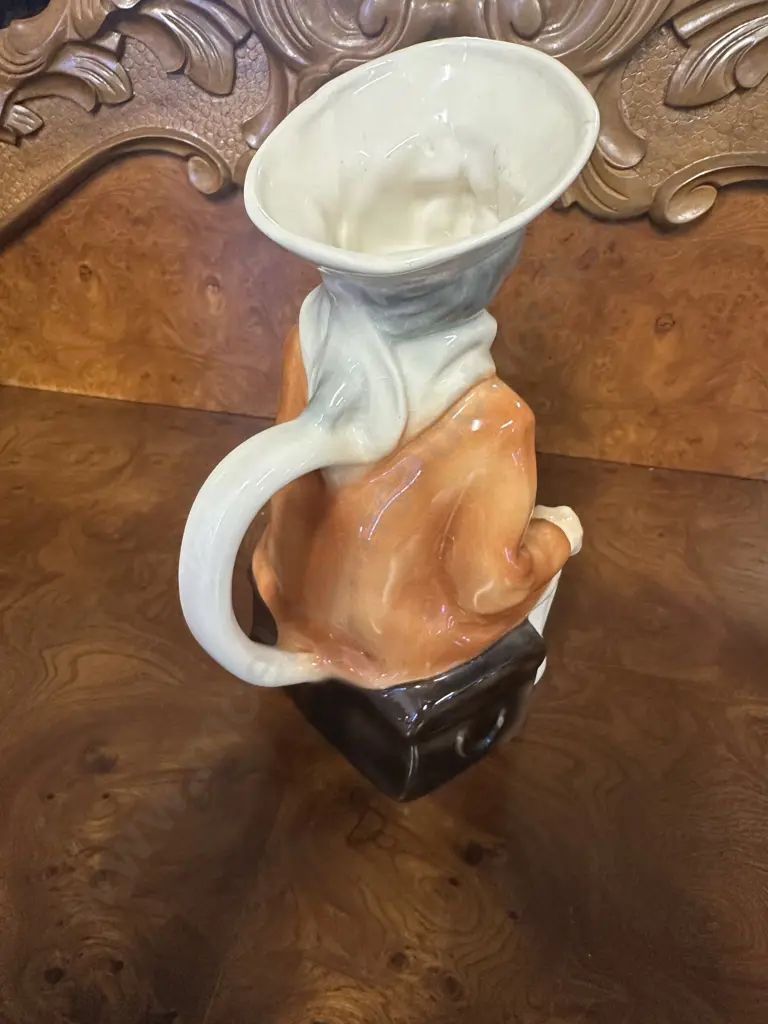 Vintage Kingston Pottery Hull Danny Boy Character Jug H25cm. Image 1++