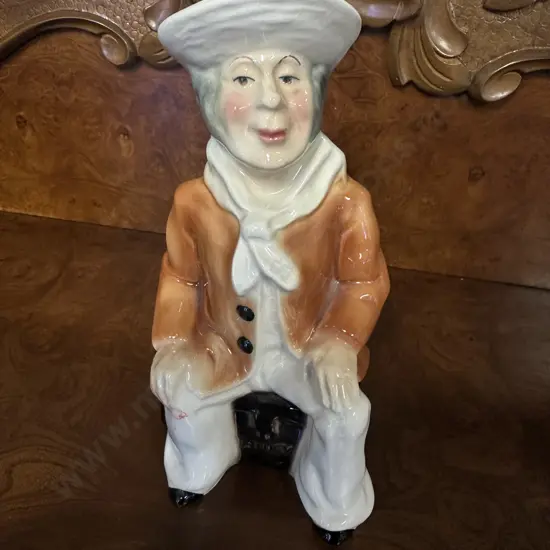 Vintage Kingston Pottery Hull Danny Boy Character Jug H25cm.