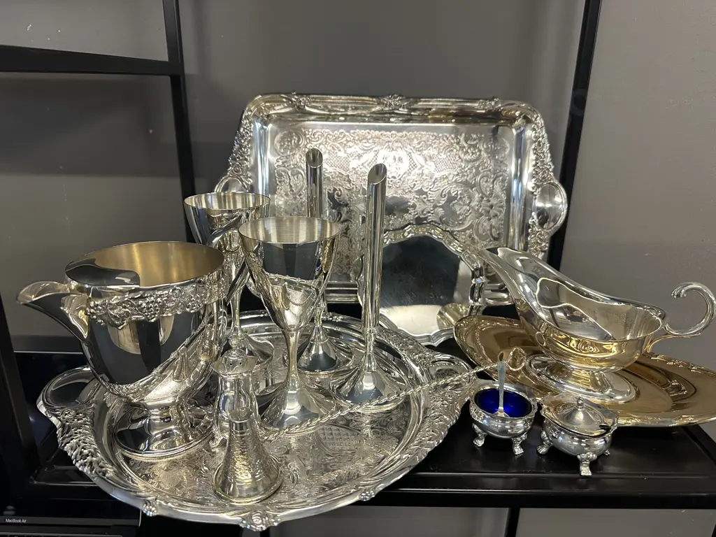 Selection Of Vintage Silverware Including Rodd Image 1++