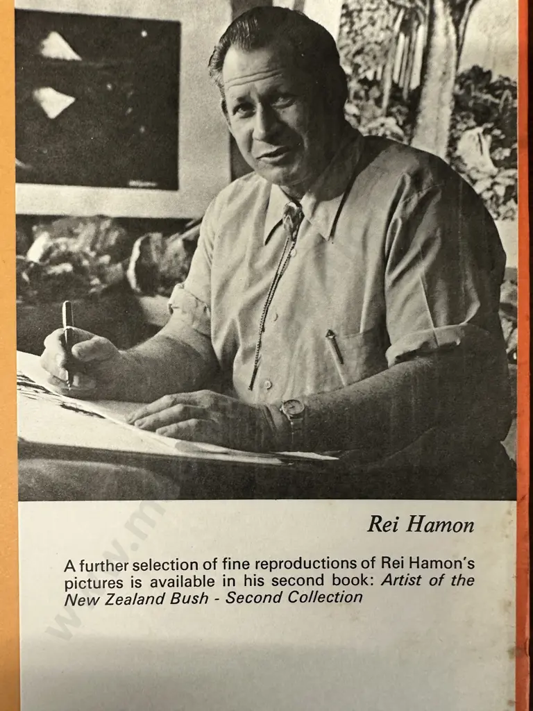 Rei Hamon Artist Of The New Zealand Bush His Life And His Drawings  Image 1++