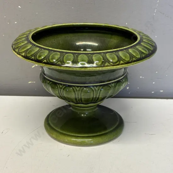 Holkham Art Pottery Urn. H14cm Dia20cm