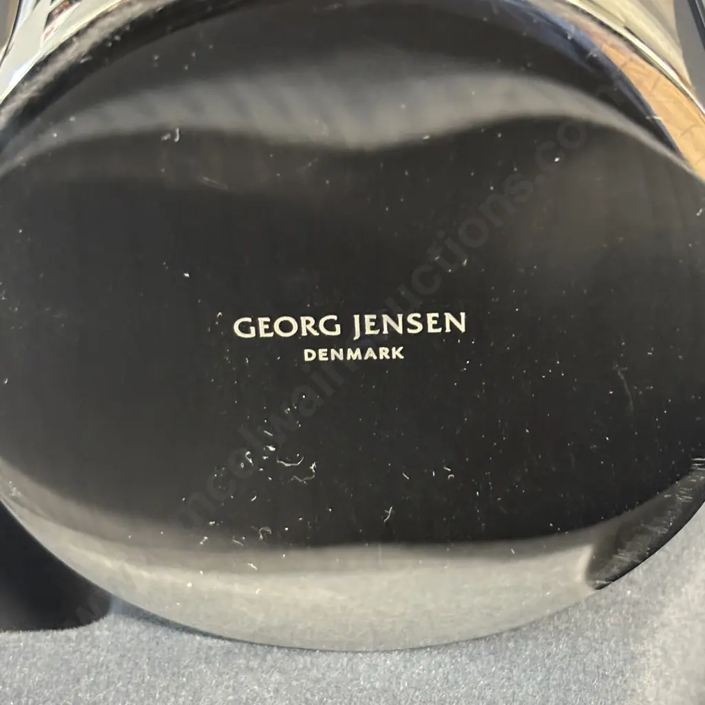 Boxed Georg Jensen Candle holders with Candles Image 1++