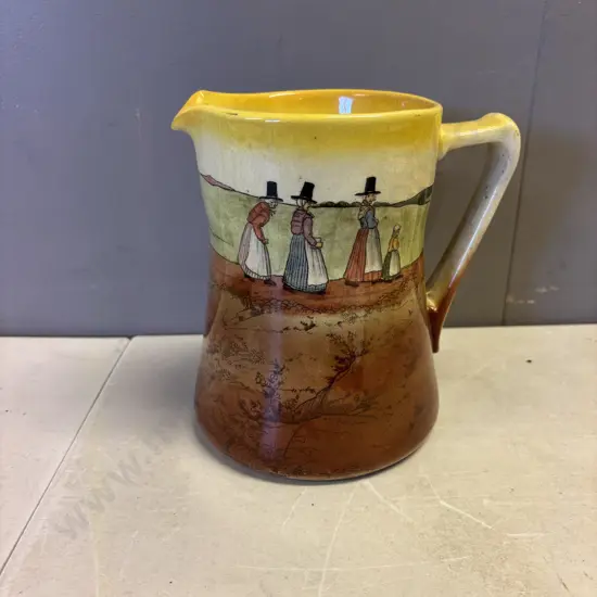 Royal Doulton Dutch Scene large jug. D2717. H18cm