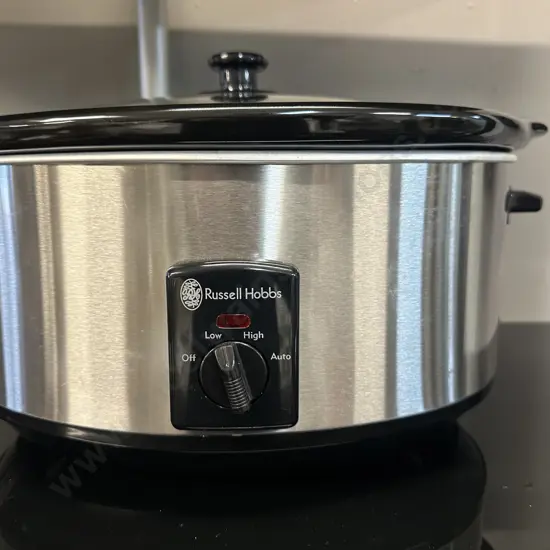 AS New Russell Hobbs Oval Slow Cooker Model RHSC600