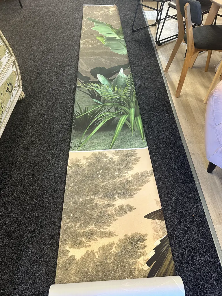 Large Custom Wall Murel Tropical Scene Image 1++